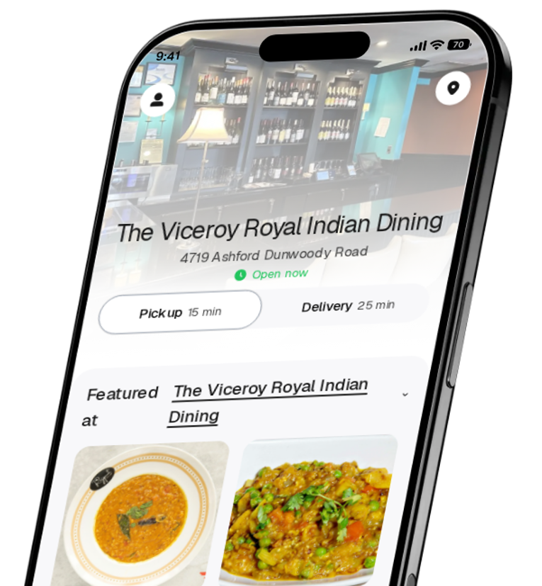 The Viceroy Royal Indian Dining app preview