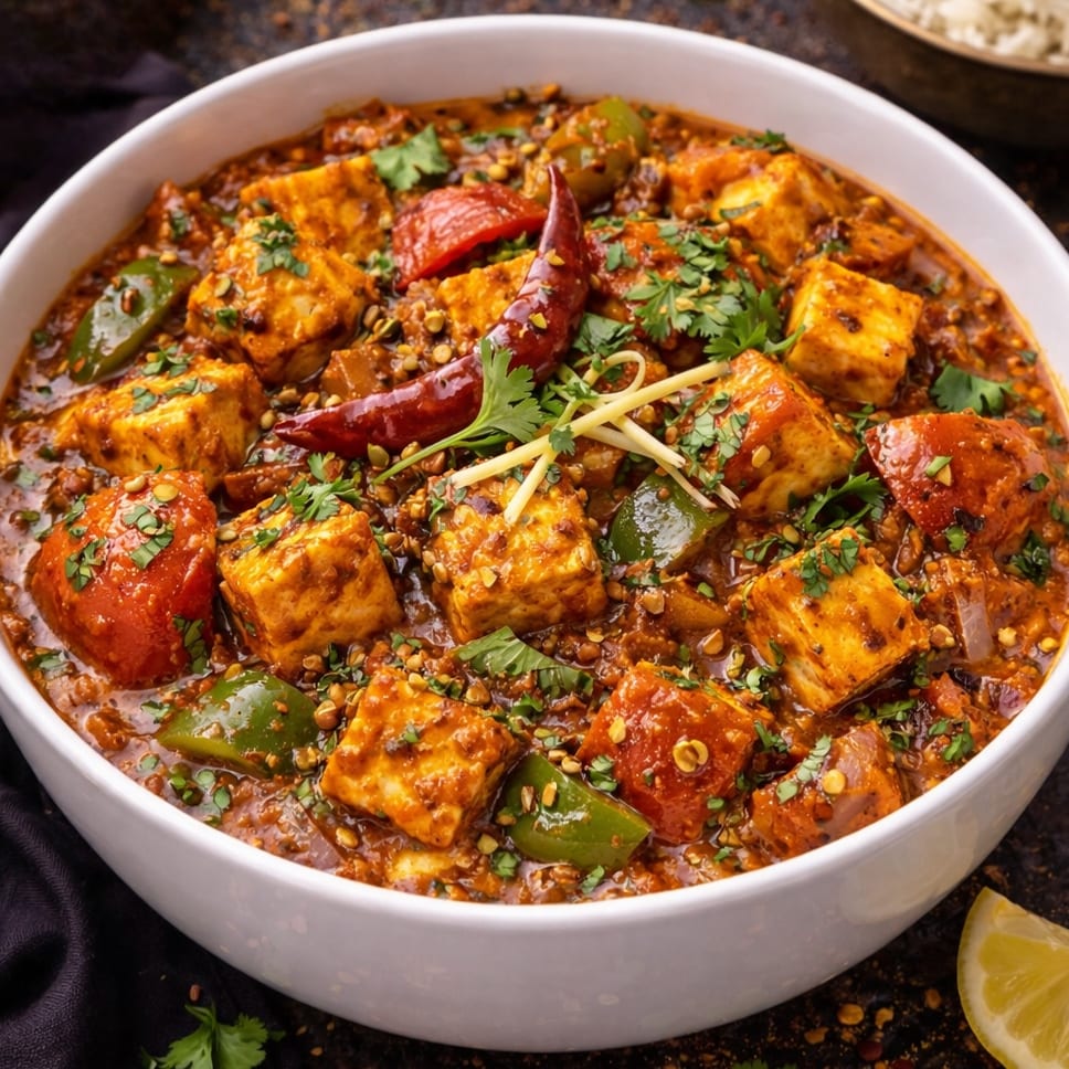 Paneer Karahi.