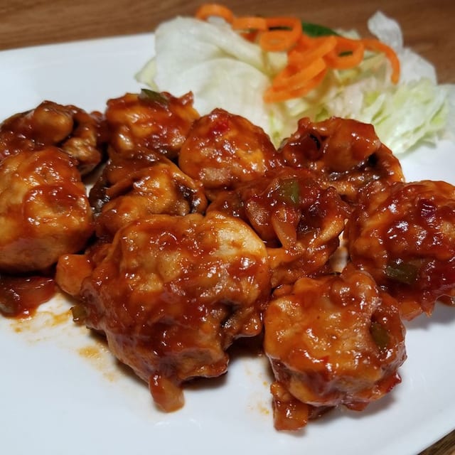 Chili Chicken.