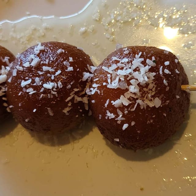 Gulab Jamun.