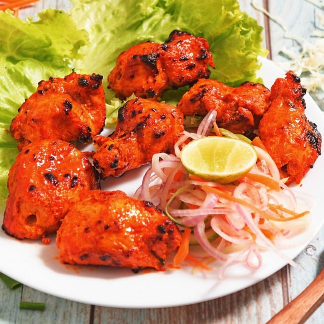 Mint Chicken Kebab.