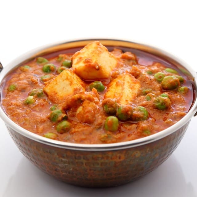 Matar Paneer.