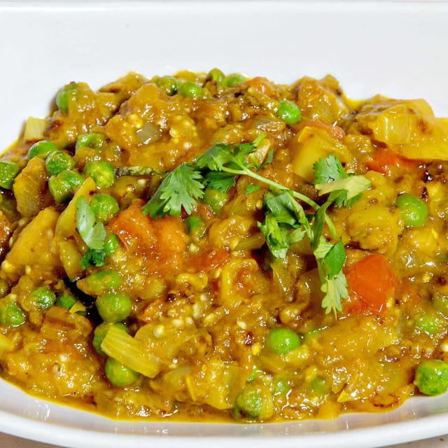 Eggplant Bharta.