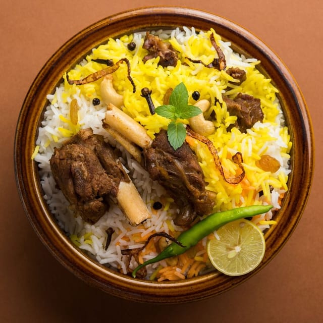 Lamb Biryani.