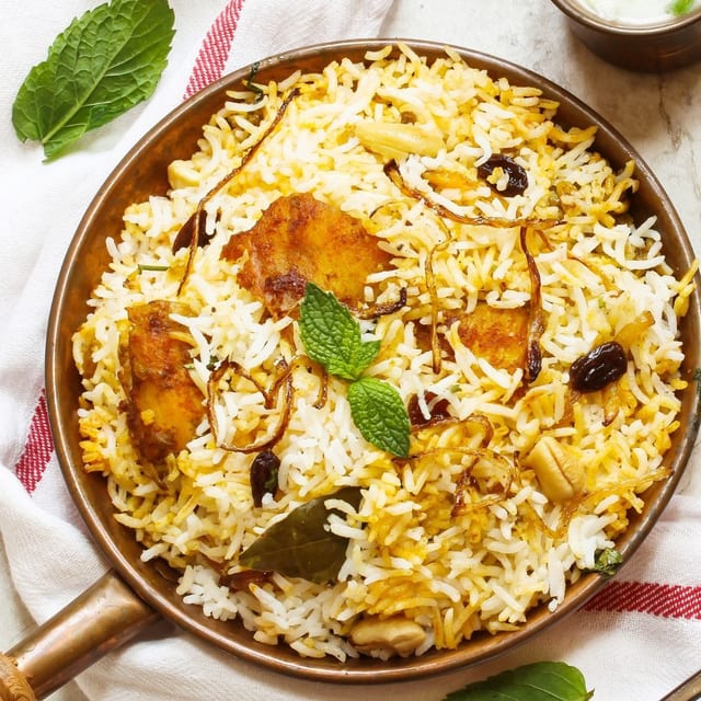 Fish Biryani.