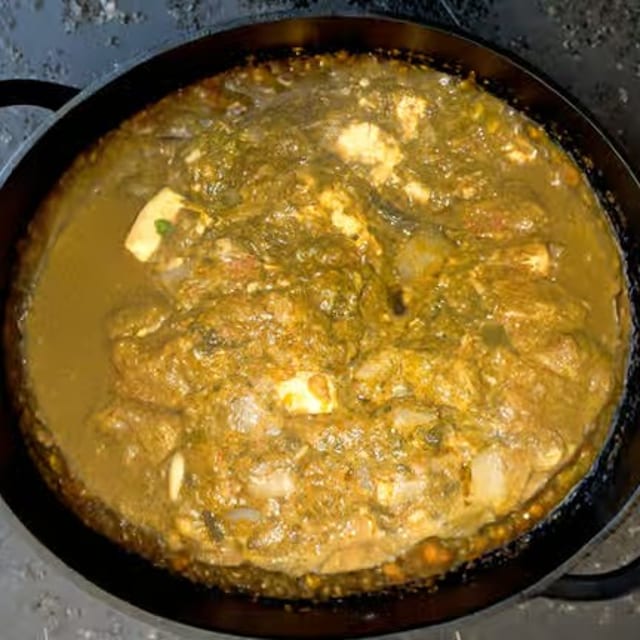 Palak Paneer.