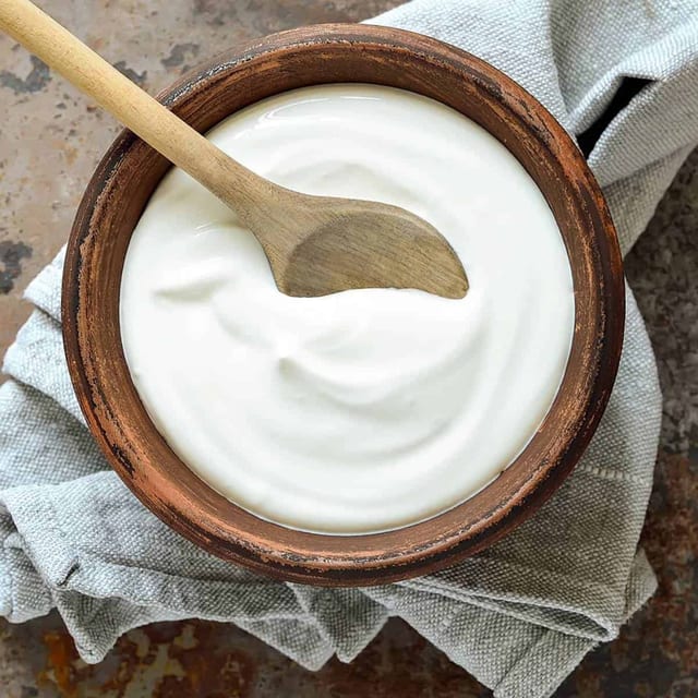 Plain Yogurt.