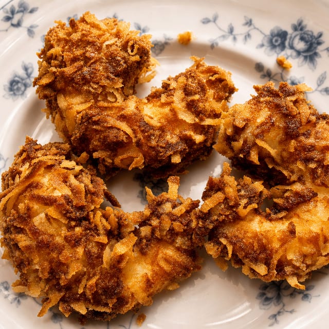 Shrimp Coconut Fritters.