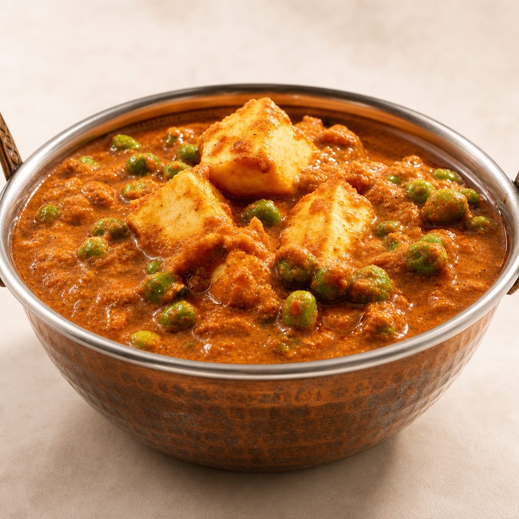 Matar Paneer.