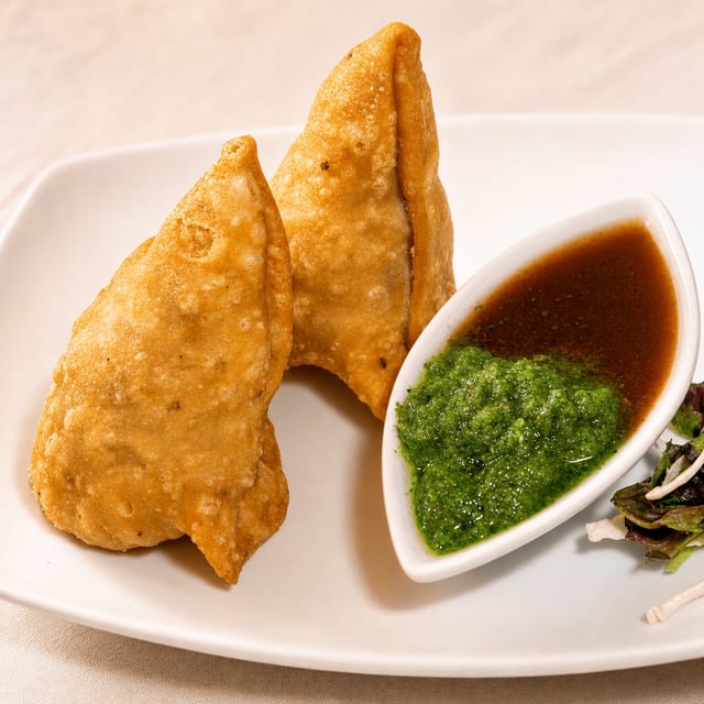 Vegetable Samosa.