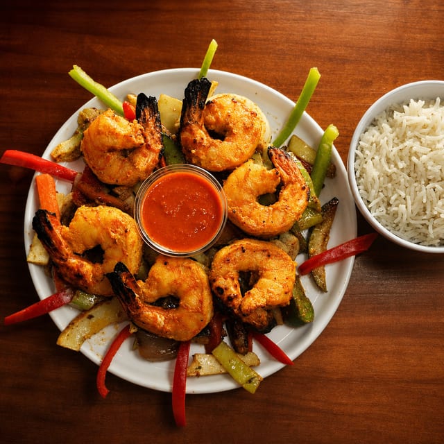 Tandoori Shrimp.