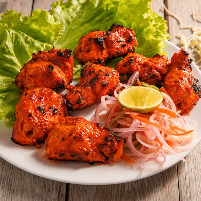 Mint Chicken Kebab.