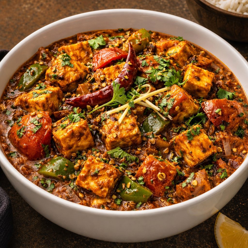 Paneer Karahi.
