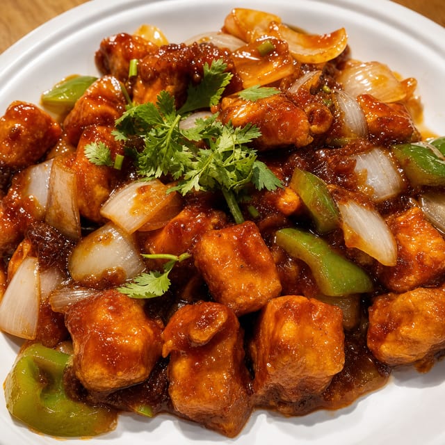 Chili Paneer.