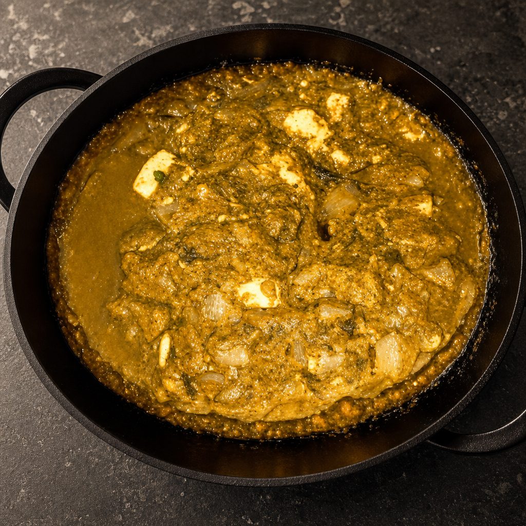 Palak Paneer.