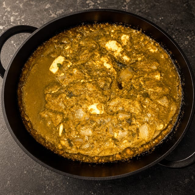Palak Paneer.