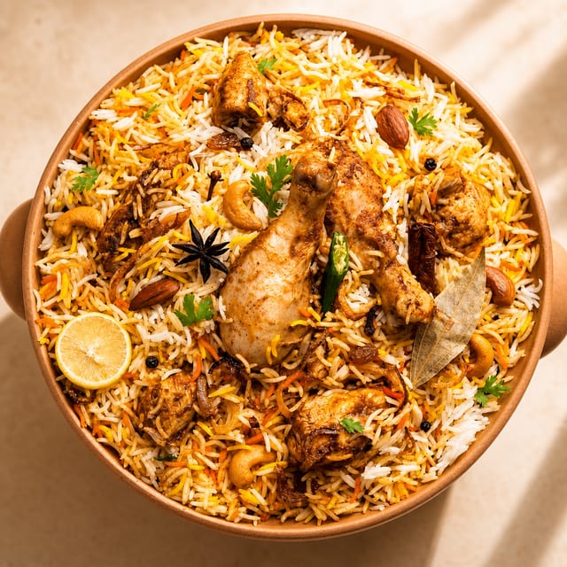 Chicken Biryani.